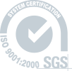Logo di certificazione del sistema SGS